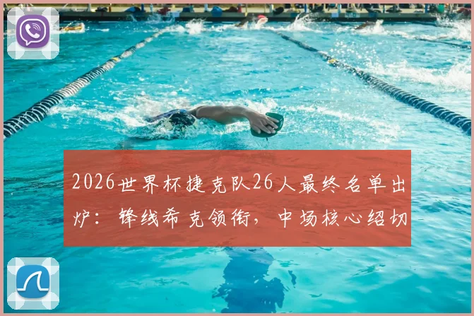 2026世界杯捷克队26人最终名单出炉：锋线希克领衔，中场核心绍切克坐镇